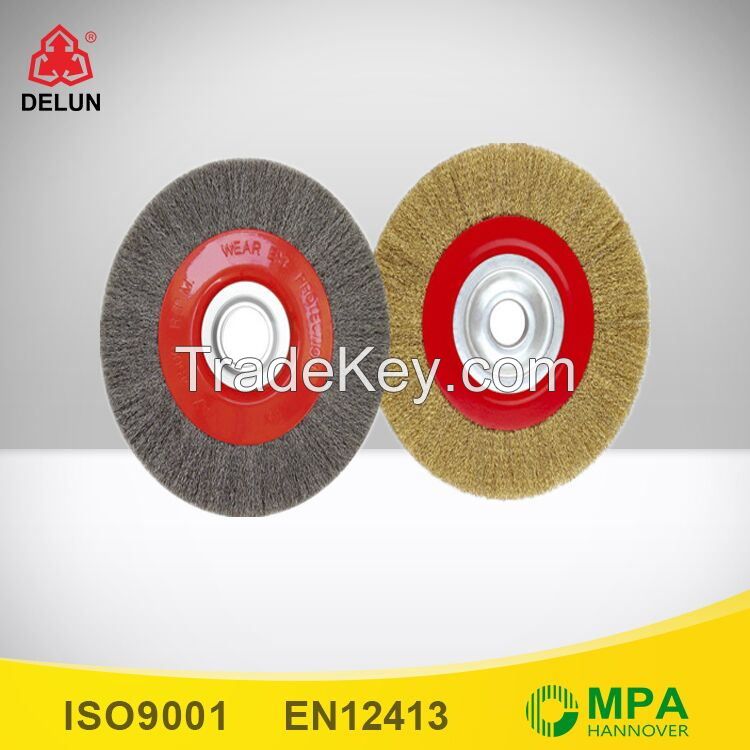 Flat wire wheel steel wire wheel with high quality
