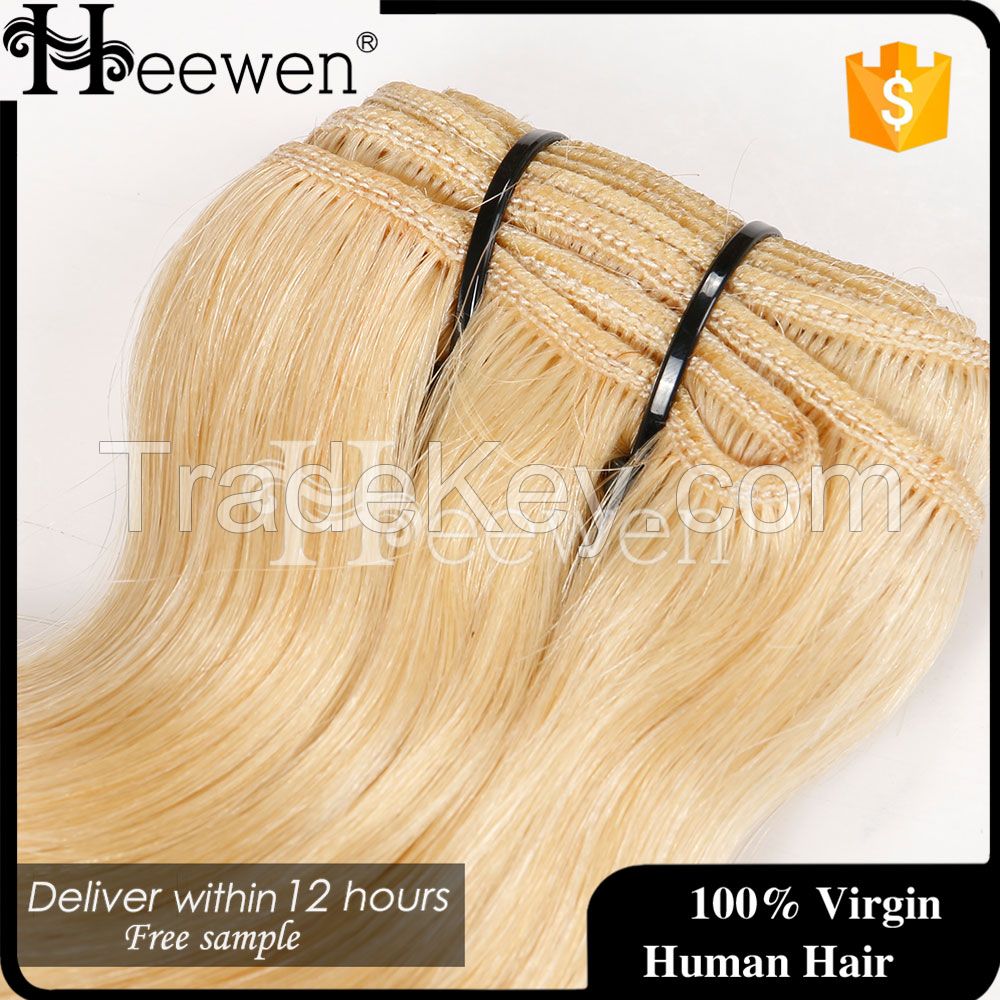 Best Selling 613 Blonde Curly Hair Brazilian Hair Weave For White Wome