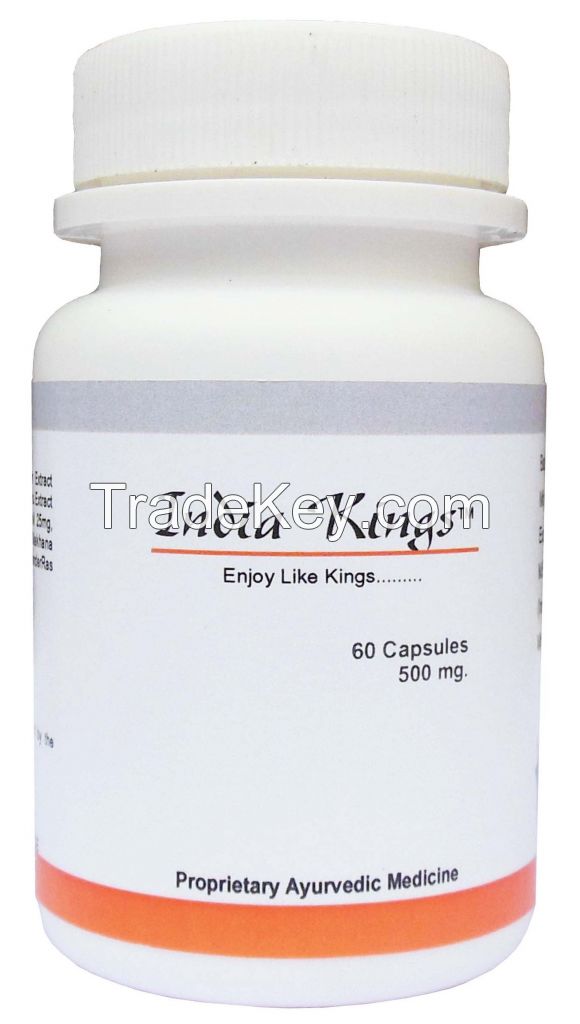 India Kings Capsule - Sex Medicine, Aphrodisiac, Premature Ejaculation, PE, Stronger Erection, Mens Health, Vitality, Ayurvedic Medicines