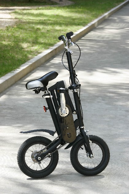 foldable bike with patent