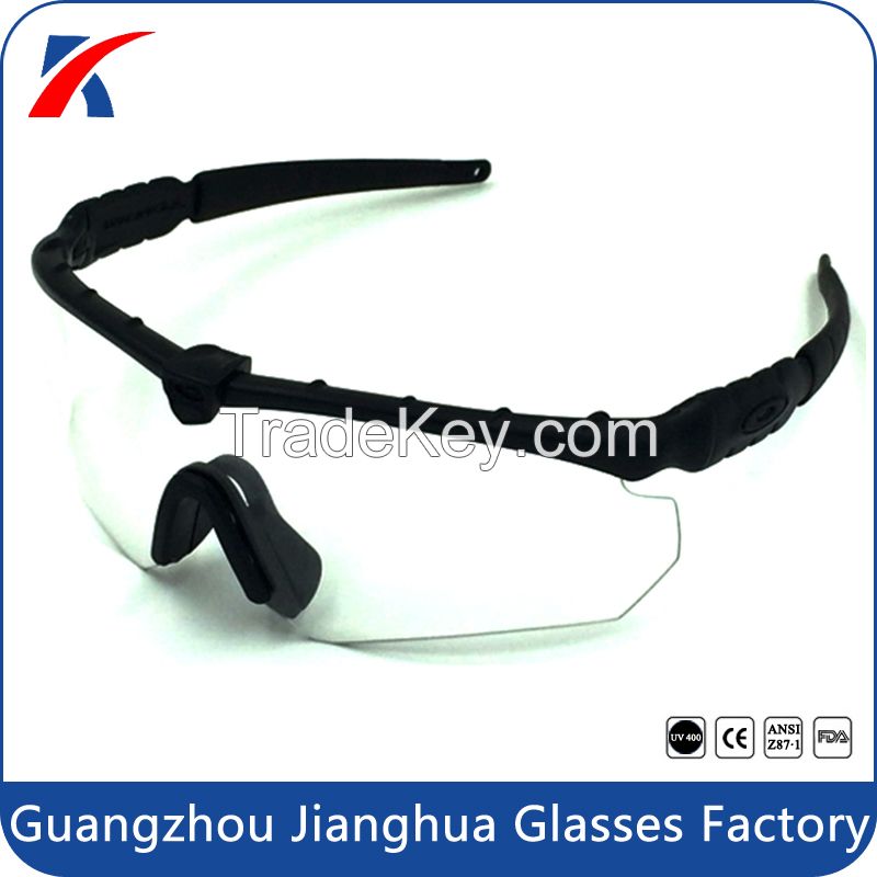 cheap TR90 clear lens dustproof anti uv400 cycling sunglasses