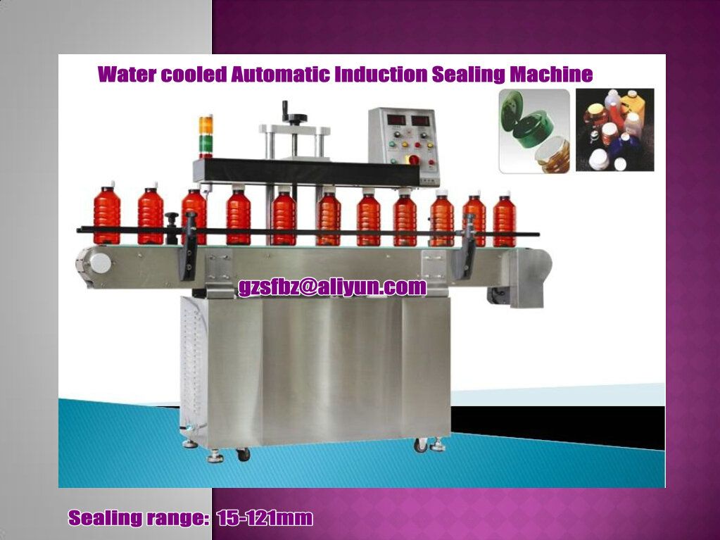 water cooling automatic Induction aluminum foil sealing machine