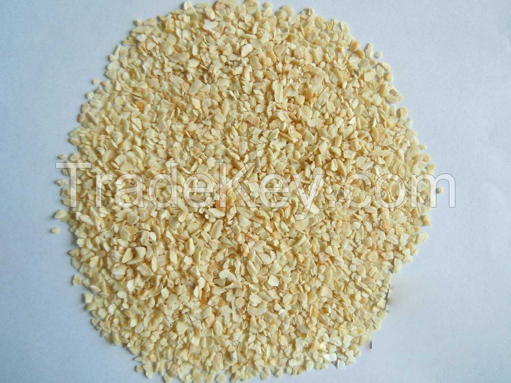 Dried garlic granules for food spices with the factory's price