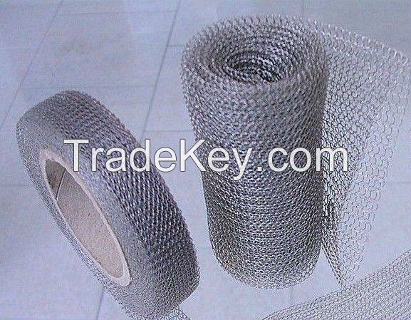 stainless steel knitting wire mesh 