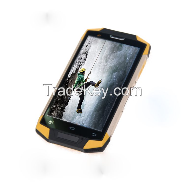 5.0-inch touch screen rugged phone.GPS/NFC/OTG/WIFI