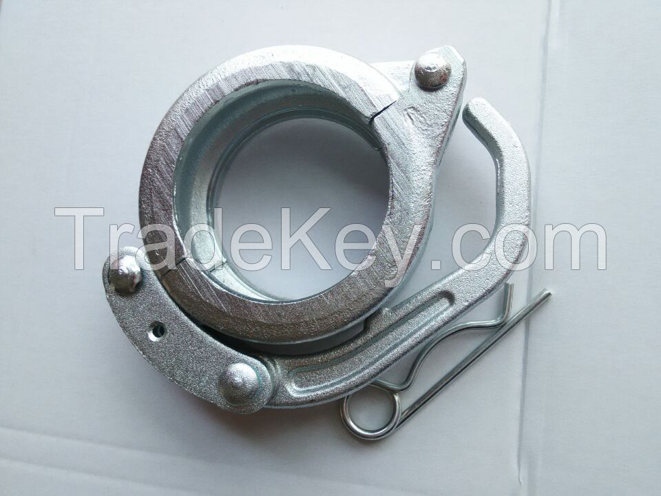 forged snap clamp, pipe collar, concrete pump parts