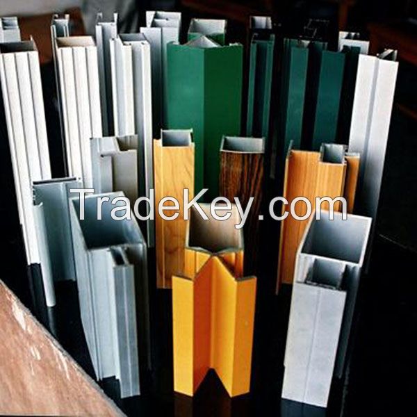 All kinds of surface treatment aluminum profiles, aluminum curtain wall