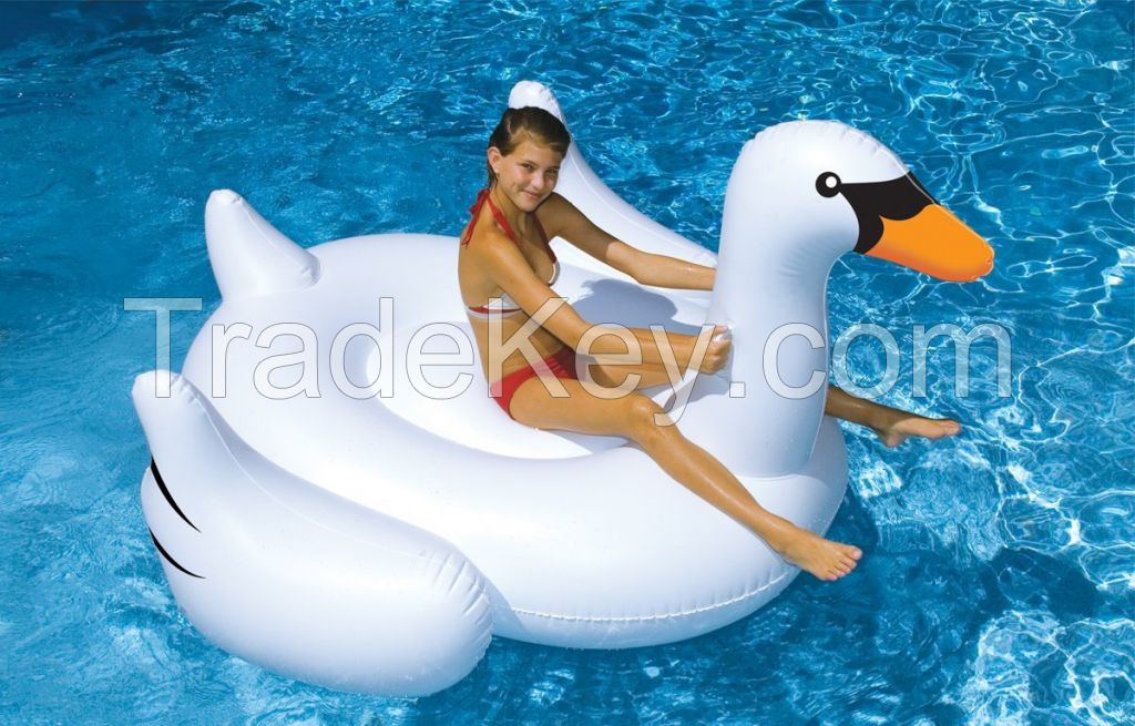 Inflatable Giant Swan Pool Floats