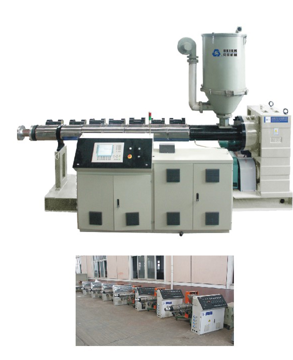 PE, PP water-supply pipe, gas pipe extrusion line