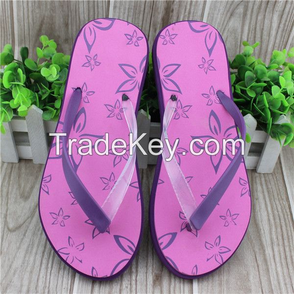 EVA material women style beach slippers