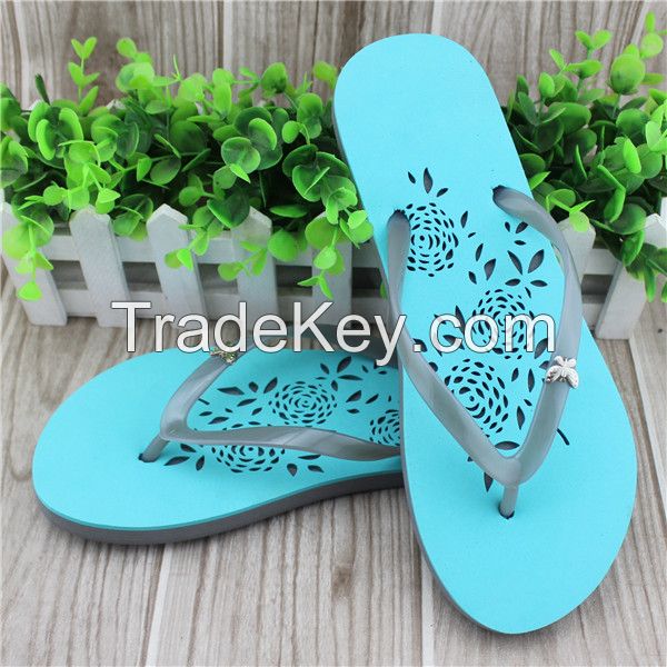 New arrival women flip flop with eva material
