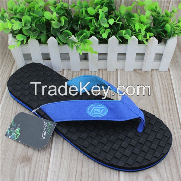 Soft eva material slipper for men with fashion design