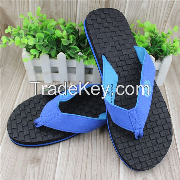 Soft eva material slipper for men with fashion design