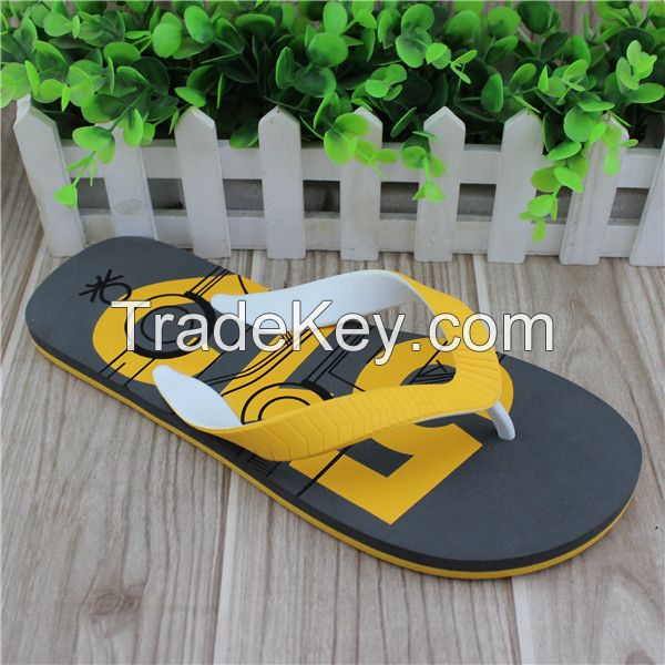 Season hot design eva foam slippers for men with pvc strap