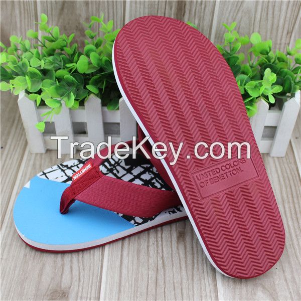 Excellent good quality men style eva flip flops