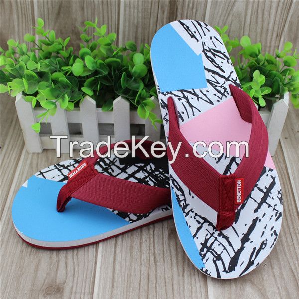 Excellent good quality men style eva flip flops