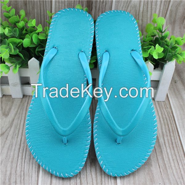 Hot selling women style slippers for women with pvc strap