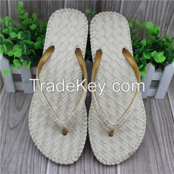 PVC strap fashion design daily use women flip flops