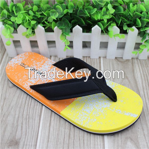 Hot sale men style summer slipper with eva sole