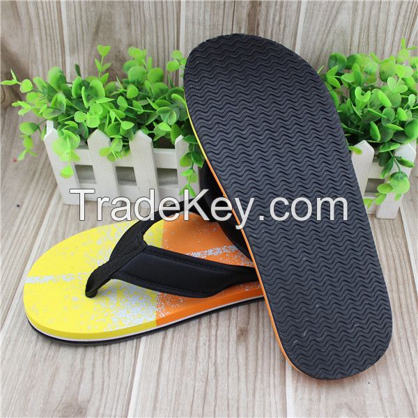 Hot sale men style summer slipper with eva sole