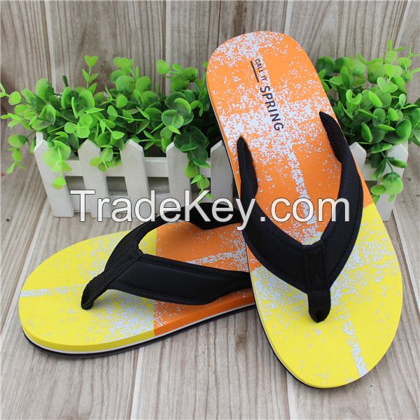 Hot sale men style summer slipper with eva sole