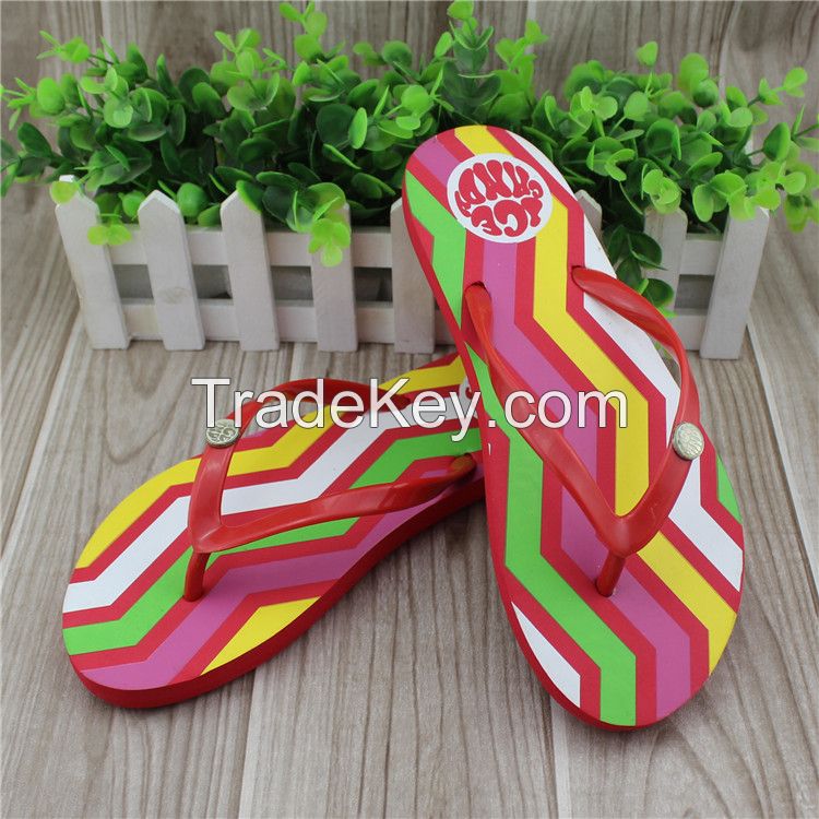 Girl style eva material summer slipper for beach use