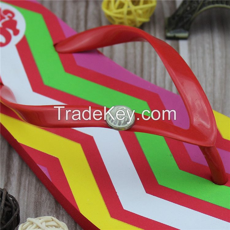 Girl style eva material summer slipper for beach use