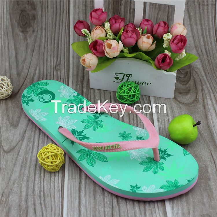 colorful cheap price pvc strap girl slipper flip flops