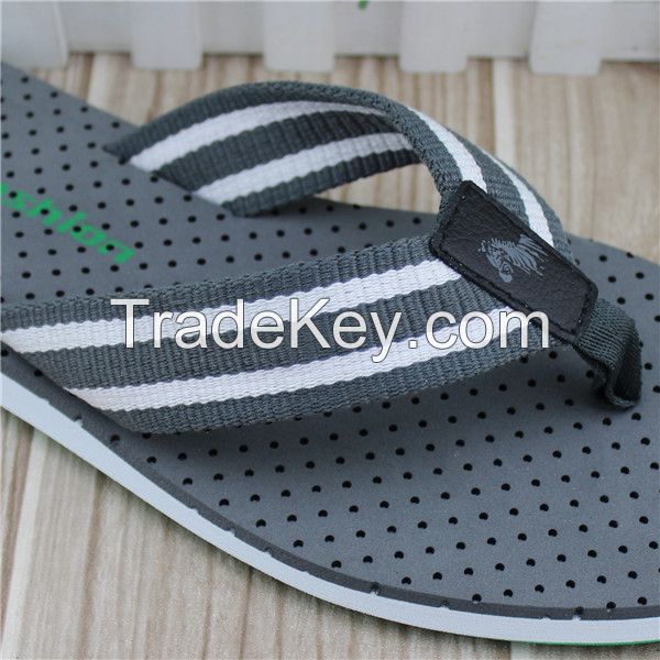 Hot sale shape men style flip flop with rubber sole