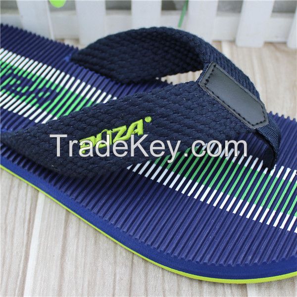 Emboss sole eva material men style summer slippers