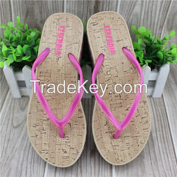 Hot sale new design pvc strap women style beach sandals