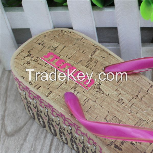 Hot sale new design pvc strap women style beach sandals