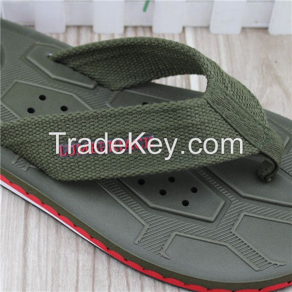 Laser sole eva material men fashion style hot sale flip flops