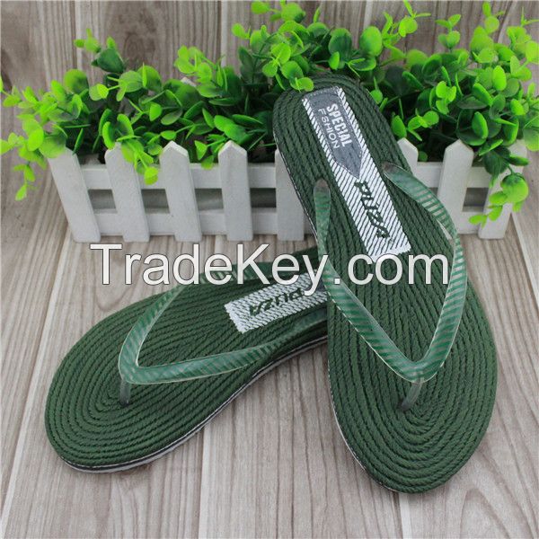 PVC strap women style eva material old friend slippers