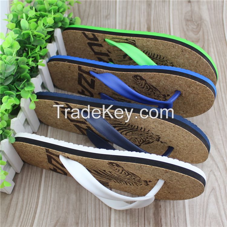 Beach pvc footwear strap design plain flip flops wholesale