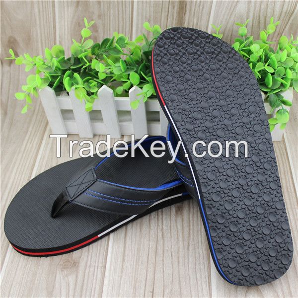 Hot sale new design rubber eva sole men fashion flip flops