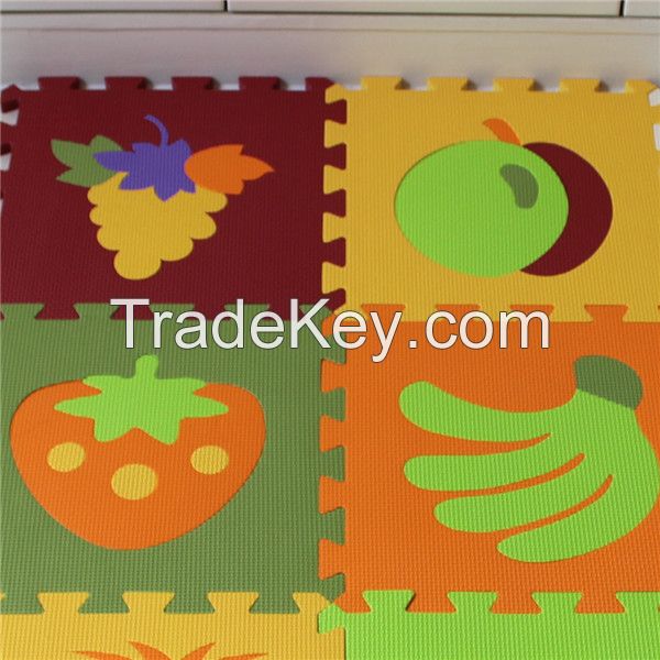 Hot design interlocking indoor kids soft play mats 
