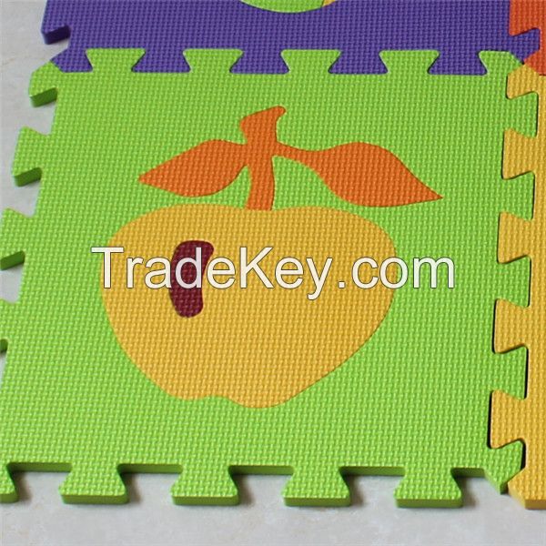 BSCI factory making kid plastic play mat 