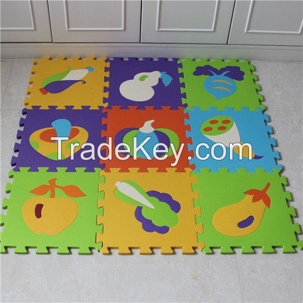 BSCI factory making kid plastic play mat