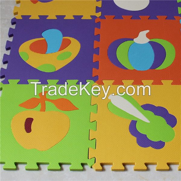 BSCI factory making kid plastic play mat 