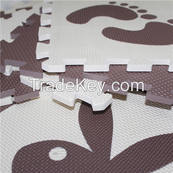 Waterproof 3C factory baby foam jigsaw puzzle mat 