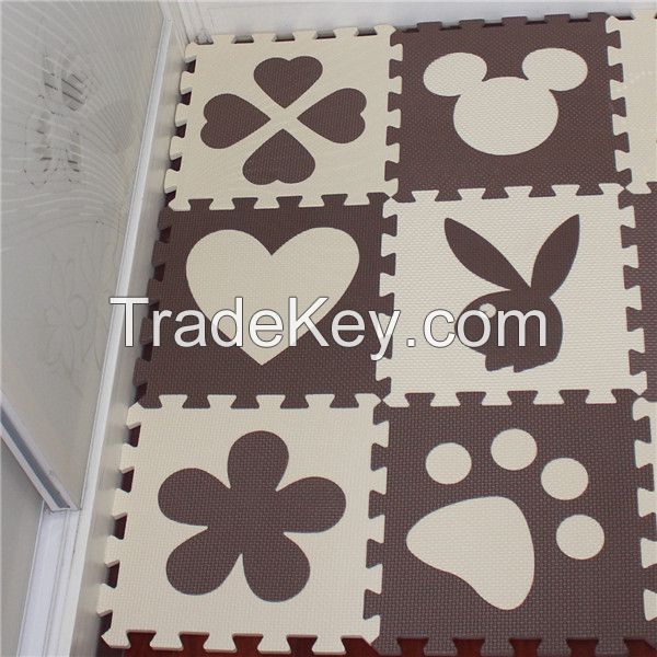 Waterproof 3C factory baby foam jigsaw puzzle mat