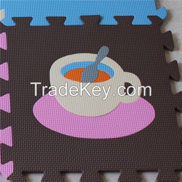 Antislip waterproof jigsaw baby crawling puzzle mat