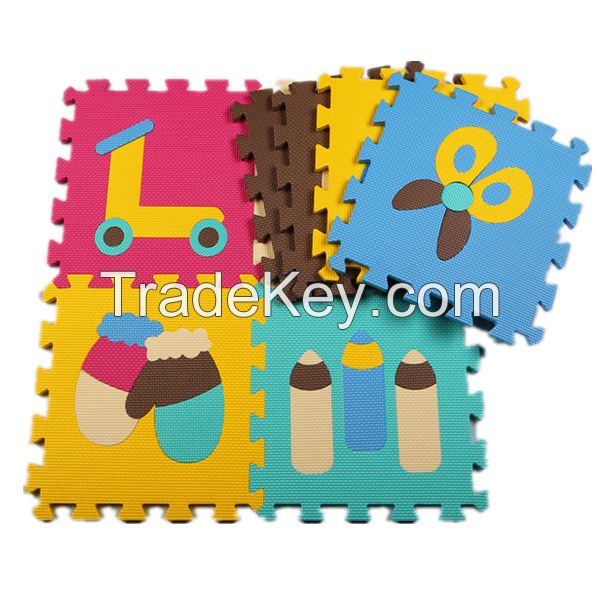 Anti slip eco friendly thick foam play mat for baby