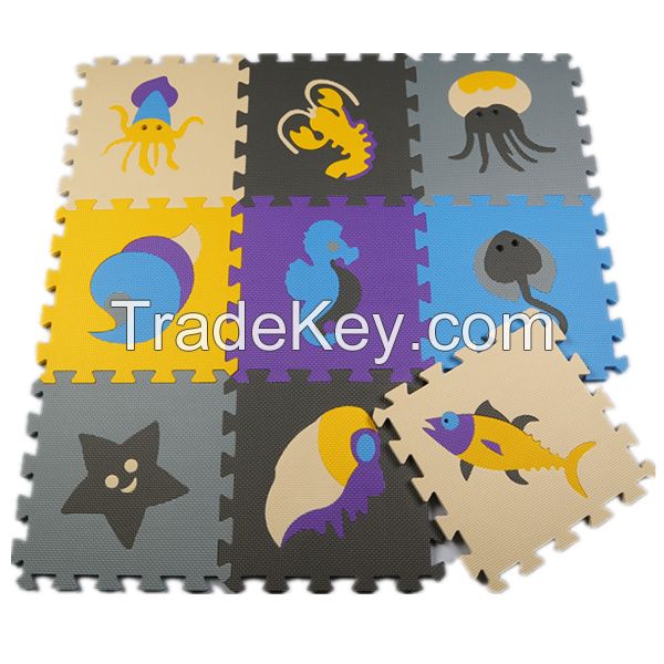 Jigsaw baby play puzzle non toxic mat