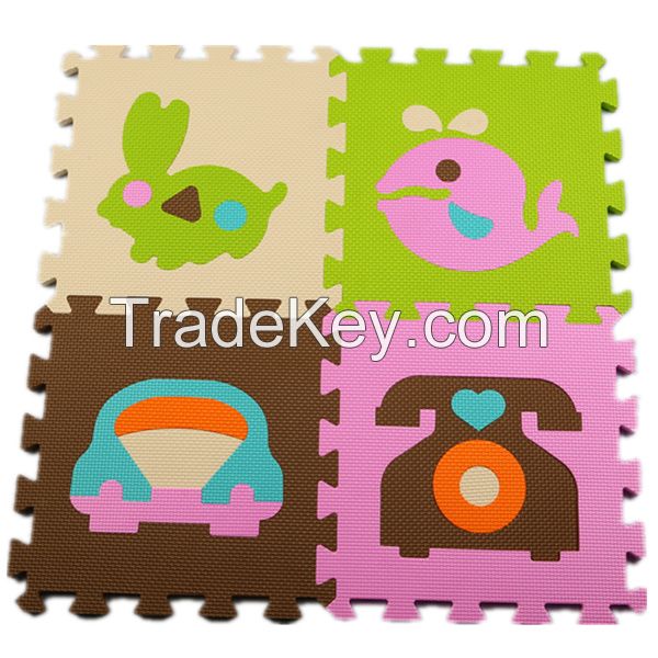 3C certificate puzzle design baby plastic floor mat