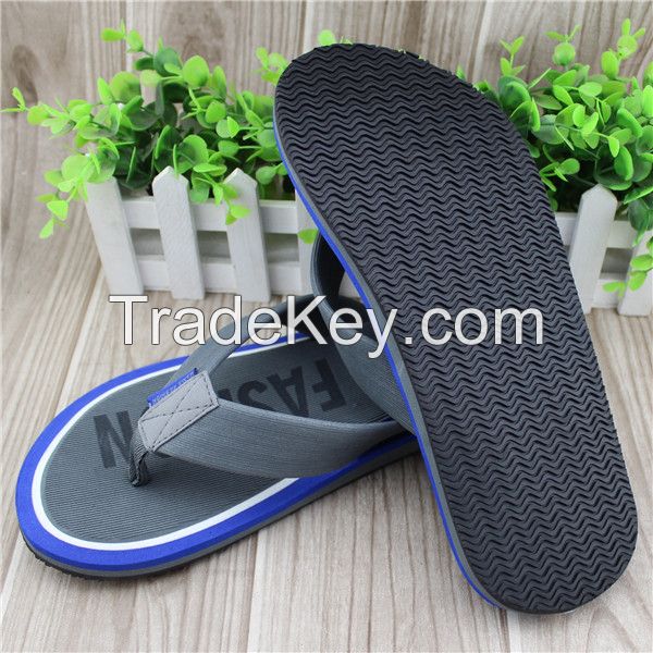 Annual good selling men style eva strap sports slippers