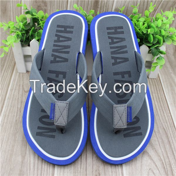 Annual good selling men style eva strap sports slippers