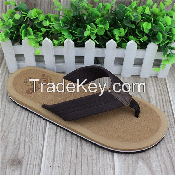 Cute design laser sole boy flip flops