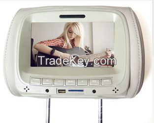 New 7" headrest MP5 with Digital TFT LCD Screen